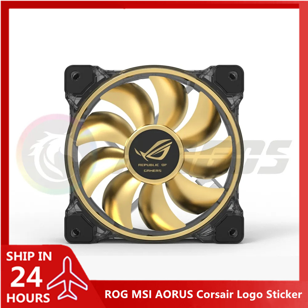 Pc Gaming Lounge - PC Gamer Cabinet Fan Logo Naklejka