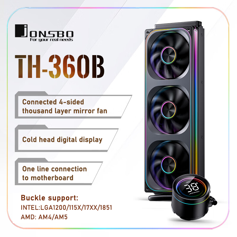 Jonsbo TH-360 AIO chłodzenie c – Pc Water Cooling recenzja i cena