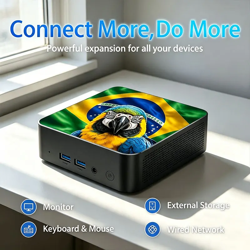 Mini PC z motywem flag Meksyku – Pc Gaming Intel recenzja i cena