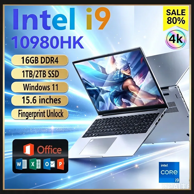 15,6-calowy przenośny laptop z – Pc Gaming Intel recenzja i cena