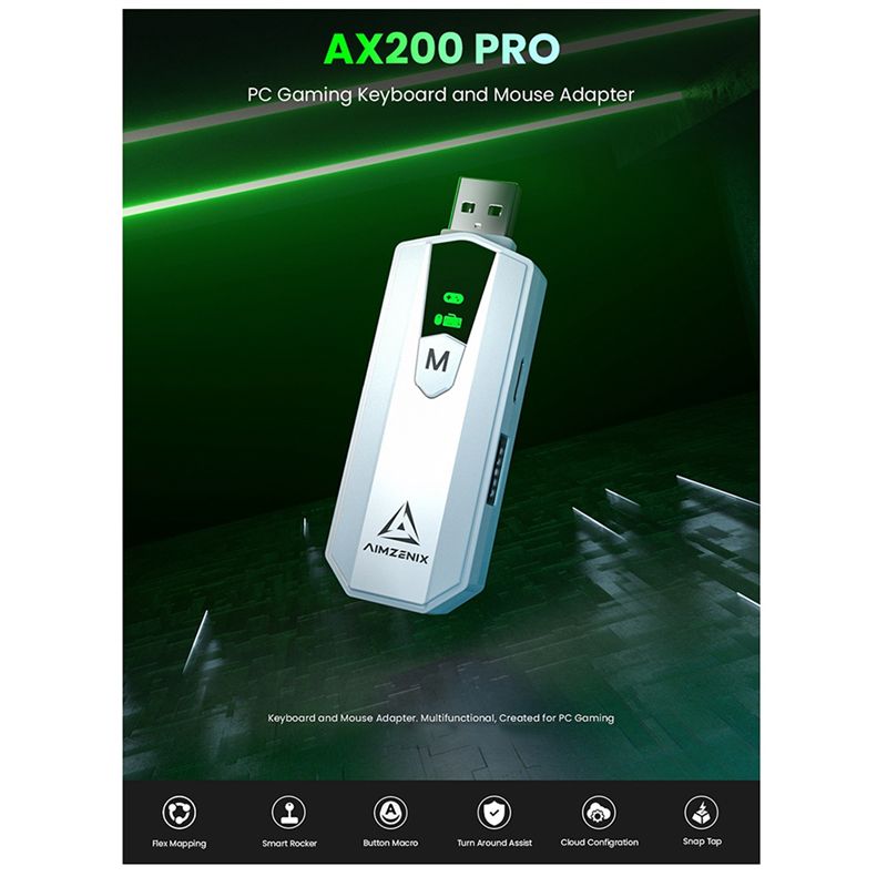 Konwerter AIMZENIX AX200PRO PC – Pc Gaming Lounge recenzja i cena