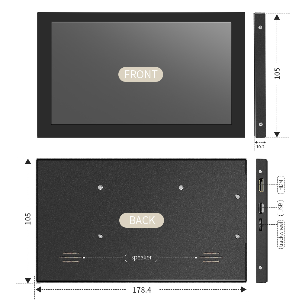 7-calowy dotykowy panel LCD IP – Pc Gaming Fullset recenzja i cena