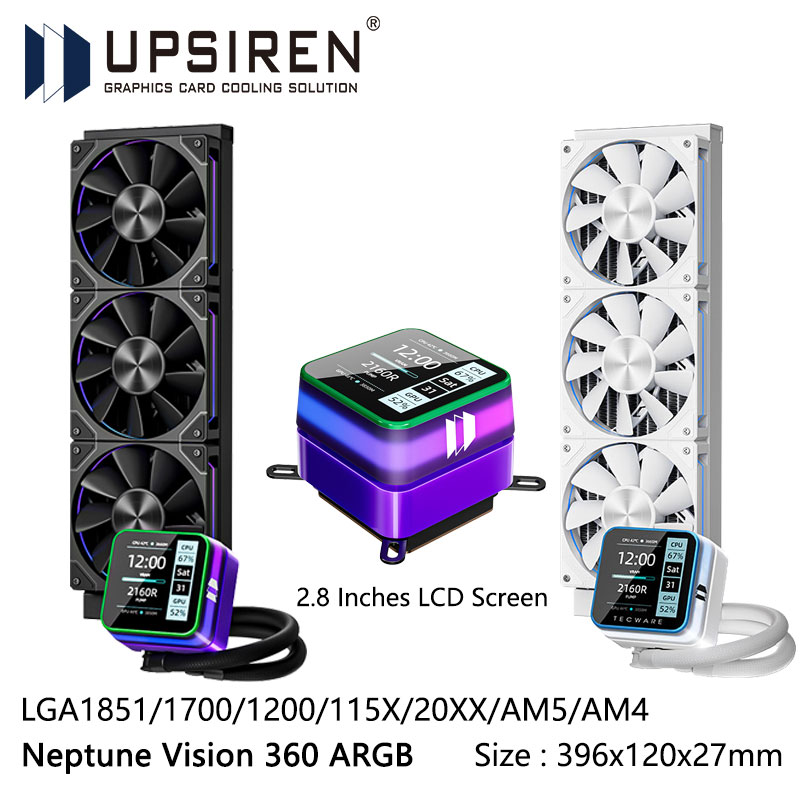 USIREN Neptune Vision 360 ARGB – Pc Gaming Liquid recenzja i cena