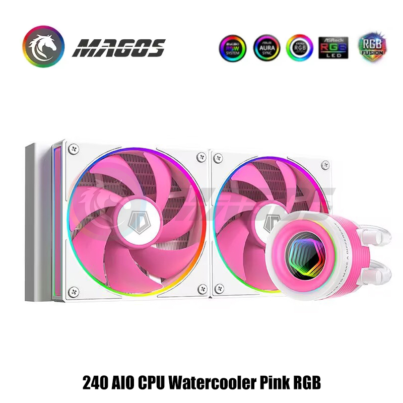 240 AIO CPU Watercooler Pink R – Pc Water Cooling recenzja i cena