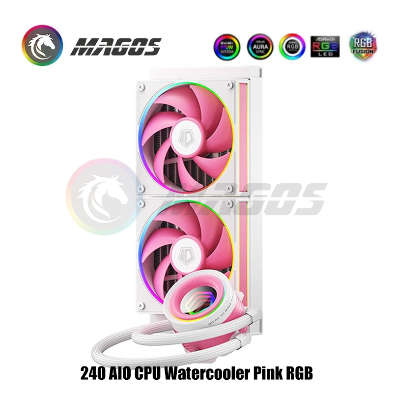 240 AIO CPU Watercooler Pink R – Pc Water Cooling recenzja i cena