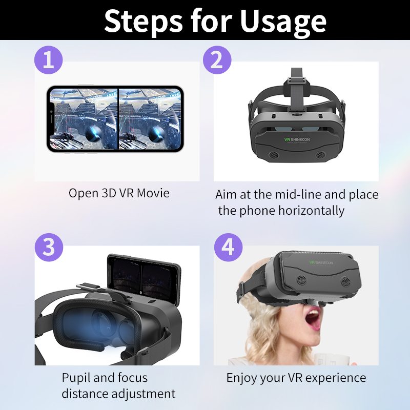 Okulary VR G10 G13 IMAX Giant  – Vr Headset Pc recenzja i cena